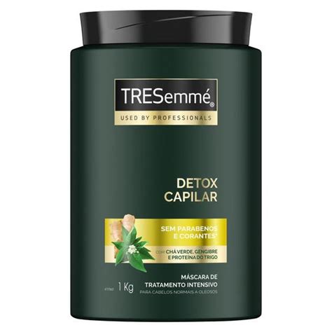 Máscara De Tratamento Tresemmé Detox Capilar 1kg Tresemme Máscara