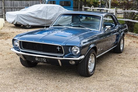 1967 Ford Mustang 289 Automatic Coupe Arcadian Blue Sold Muscle Car