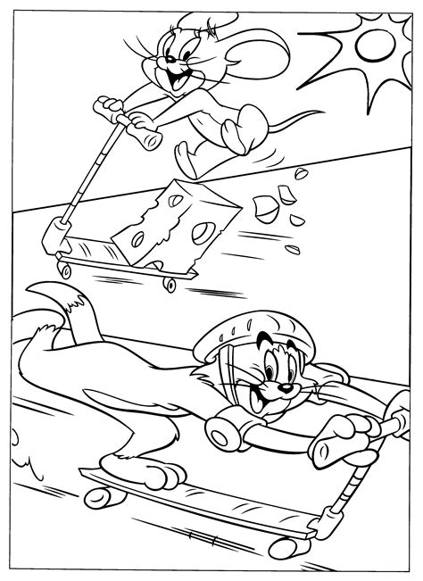 Free Download Tom And Jerry Coloring Pages Hd Wallpapers In
