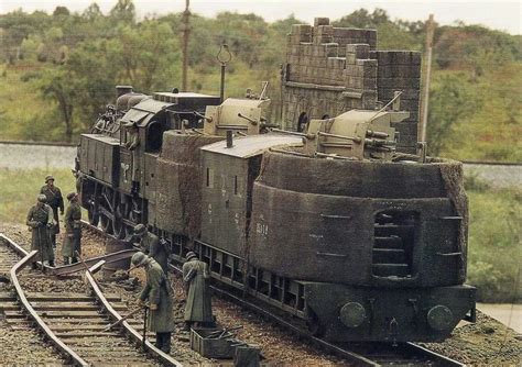 Railway Gun Man Of War Train Art Rail Car Military Modelling