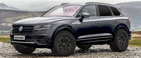 Volkswagen Touareg “offroad Edition” Looks Like Its Ready To Climb