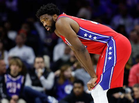 Joel Embiid Will Miss Sixers Christmas Day Matchup Vs Miami Heat With Sprained Ankle