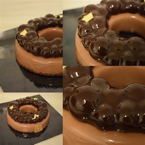 Chocolate ganache enrobes 4 cake layers and 3 mousse layers. Dark & Milk Chocolate Cake 🍫 ️🥧🍫 Biscuit Joconde Chocolate ...
