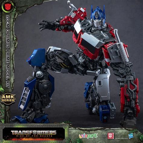 Yolopark Transformers Rise Of The Beasts Optimus Prime Amk Model Kit Kapow Toys
