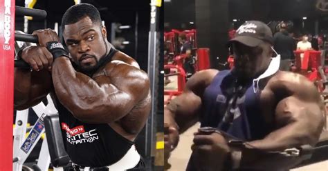 Brandon Curry Goes Hard In Return To Training For 2020 Mr Olympia Prep
