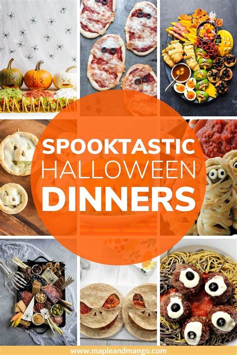 Halloween Dinner Ideas 10 Fun Spooky Main Dish Recipes Maple