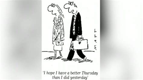 Daily Telegraph Cartoonist Matt Turning Into His Own Character Bbc News