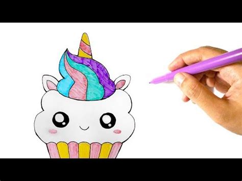 Every day new girls games online. How to Draw a Unicorn Cupcake - YouTube