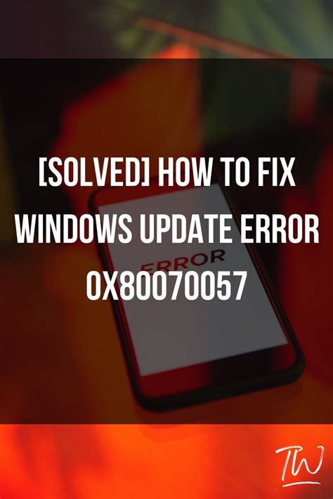 Solved How To Fix Windows Update Error X In Solving Error Fix It