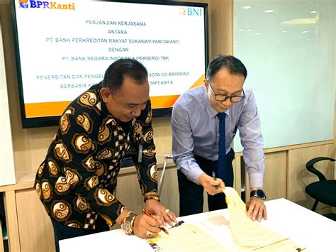 بڠک کرجاسام رعيت مليسيا برحد) or bank rakyat (jawi: Kerjasama BPR Kanti dengan Bank BNI46 | BPR Kanti
