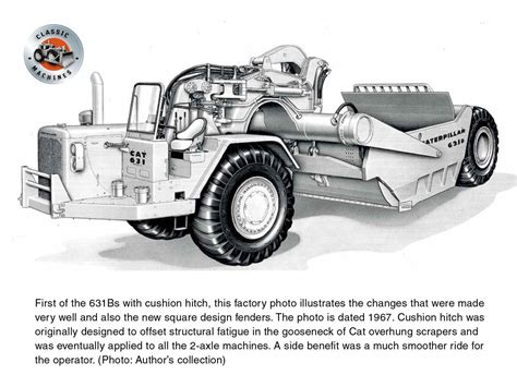 Maybe you would like to learn more about one of these? Factory photo dated 1967 of re-modelled Cat 631B with ...