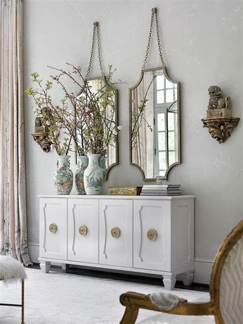 Experts believe that the best room to hang mirrors in is in the dining room, which represents your capacity to hold wealth—a thing we would all want to reflect a little more in our lives. Awesome Interior Designs and Decorations with Mirrors - Hative