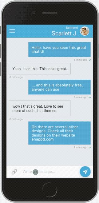Use any internet connection and stay in touch with family and friends to you. Paid-chat-themes-ionic4-chatter - Ionic Marketplace
