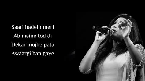 Haan Hasi Ban Gaye Full Song With Lyrics Shreya Ghoshal Youtube