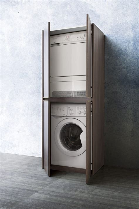 Une buanderie avec une machine à laver et sèche linge en. Impressionnant Meuble Lave Vaisselle Encastrable Ikea Et Good Lave Linge Encastrable Ikea ...