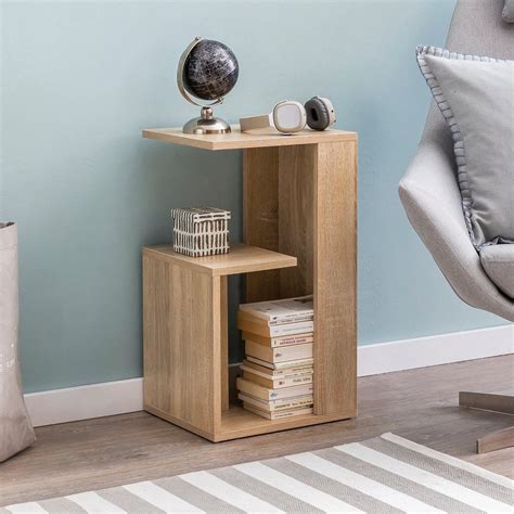 Couchtisch wohnzimmertisch edelstahl silber niedrig klein holz modern design. FINEBUY Beistelltisch »SuVa13503_1«, Beistelltisch 35x61x30 cm Holz Design Anstelltisch Sofa ...