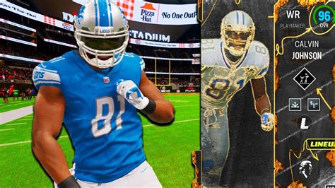 Calvin Johnson Catches Everything In Madden Youtube