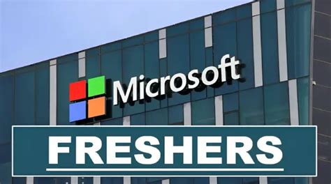 Microsoft Freshers Jobs Hr It Sales Marketing And More Choose