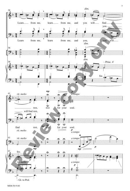 Come To Me All You Who Labor By Kevin Uppercue Octavo Sheet Music