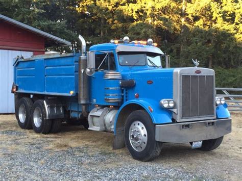 1969 Peterbilt 358 Truck Transfer With Trailer Old Truck