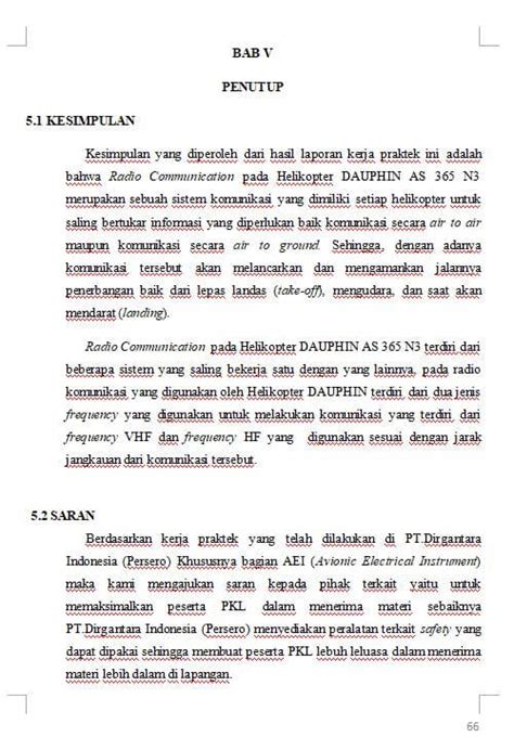 Contoh Pembahasan Laporan Pkl  Dunia Sekolah ID