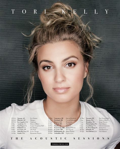 News Tori Kelly Announces The Acoustic Sessions Tour SCENE IN THE DARK