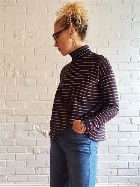 Introducing The Free Monroe Turtleneck Pattern Sew Tessuti Blog