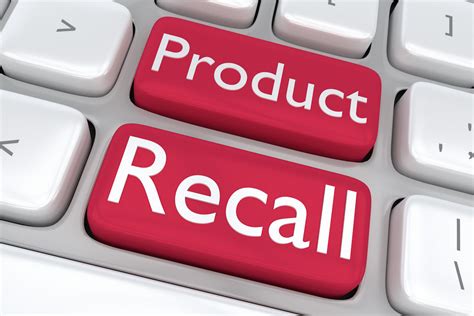 Consumer Products Recently Recalled Mdl Trial Lawyers