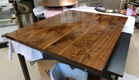 Handmade Custom Walnut Table Top Finished Or Unfinished By Yost