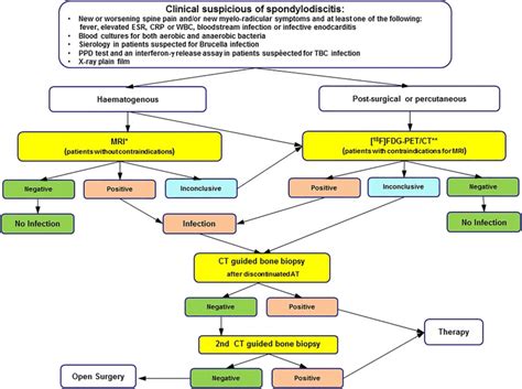 Diagnostic Flow Chart To Be Followed In Case Of Suspected Haematogenous Download Scientific