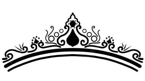 Gambar Mahkota Putri Kekaisaran Hitam Mahkota Imperial Putri Png