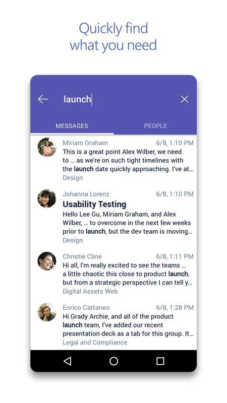 Try the latest version of microsoft teams 2021 for android. Microsoft Teams APK Download - Free Business APP for ...