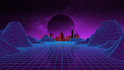 Synthwave Wallpaper ·① Download Free High Resolution