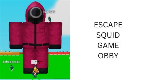 Escape Squid Game Obby Roblox By Vitorvnos Youtube