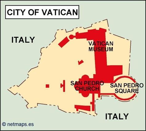 Vatican Political Map Digital Maps Netmaps Uk Vector Eps And Wall Maps