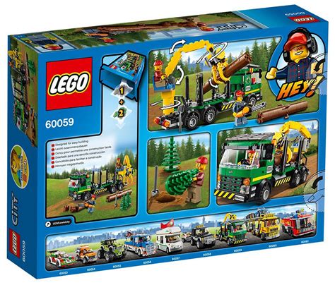 Lego City 60059 Pas Cher Le Camion Forestier