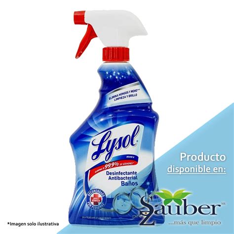 Lysol Desinfectante Antibacterial Para Baños 650 Ml Szauber