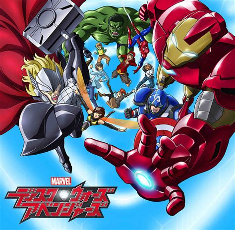 Toei Animation Preview Of Marvel Disk Wars The Avengers Comic Art