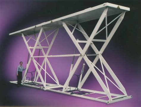Extra Long Tandem Lift Table Air Technical Industries