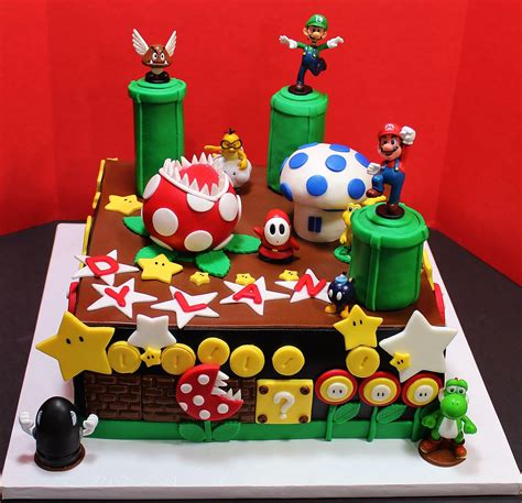 Mario Cake For Kids Kids Birthday Cakes Great Ideas For Kids