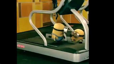 Minion At Gym Youtube