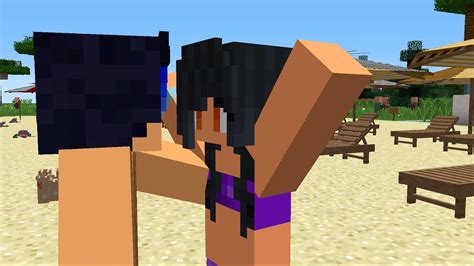 Ein Kiss Aphmau In Minecraft 😍 Youtube