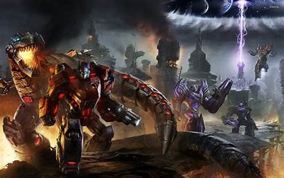 Transformers Cybertron Fall Wallpapers 4k Px