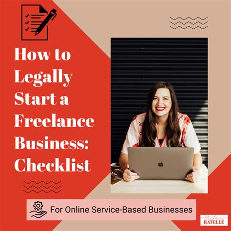 How To Legally Start A Freelance Business Service Provider Business Legal Checklist