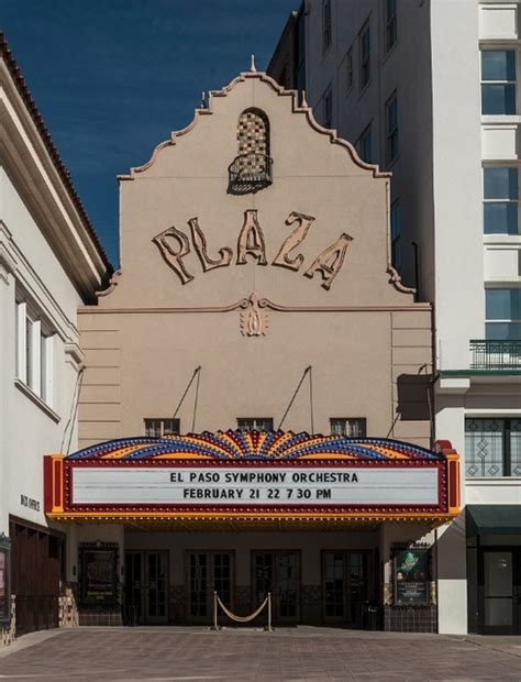 Plaza Theatre In El Paso Tx Cinema Treasures