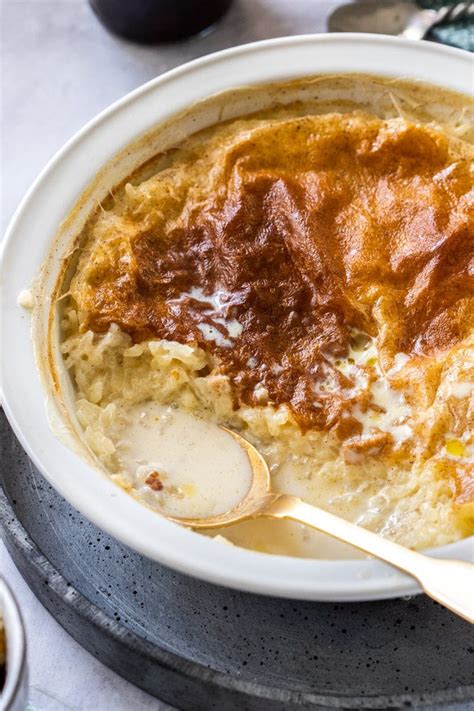 Easy Baked Rice Pudding 2022