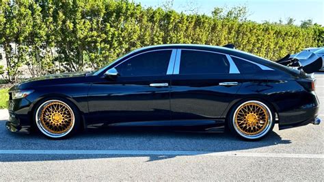 20 Staggered Rennen Wheels Rims Csl 5 Gold With Chrome Step Lip Rims