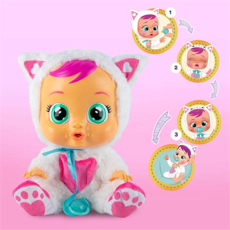 Cry Babies Daisy Interactive Baby Doll Crying Real Tears With Pyjama