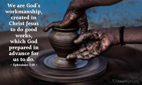 Ephesians 210 Illustrated We Are Gods Workmanship Created In