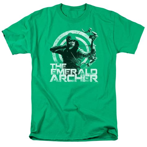Arrow Shirt Emerald Archer Kelly Green T Shirt Arrow Emerald Archer